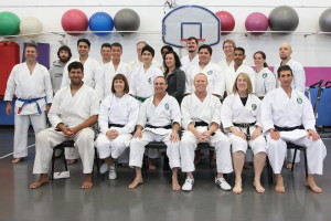 Belt test group photo, March 2013