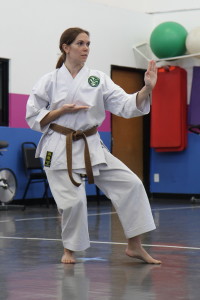 Karate kata Rohai Nidan