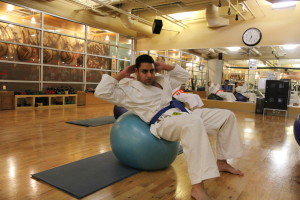 Martial Arts Workout at Full Potential Martial dojo in Carmel Valley, San Diego