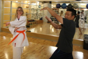 After the self defense slap