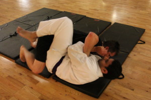 Brazilian Jiu Jitsu (BJJ) Choke Release -- finish