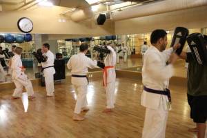 Thai Pad workout at Full Potential Martial arts in Carmel Valley, San Diego, 92130