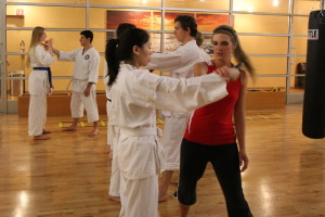 knife disarm reflex drill